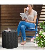 Scaun COOL cu spatiu depozitare-gri