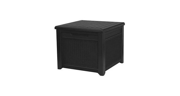 Lada pentru depozitat Cube rattan 208L