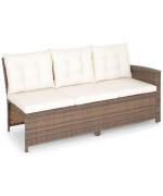 Coltar 5 piese MORENO  maro/crem