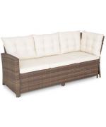 Coltar 5 piese MORENO  maro/crem