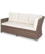 Coltar 5 piese MORENO  maro/crem