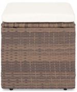 Coltar 5 piese MORENO  maro/crem