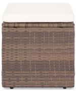 Coltar 5 piese MORENO  maro/crem