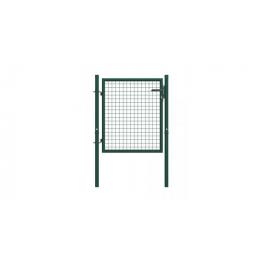 Poarta de gard, verde, 100 x 125 cm, otel