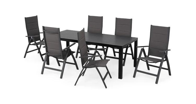 Set 6 scaune si masa Easy Seturi Grădină 2