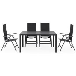 Set 4 scaune si masa Easy