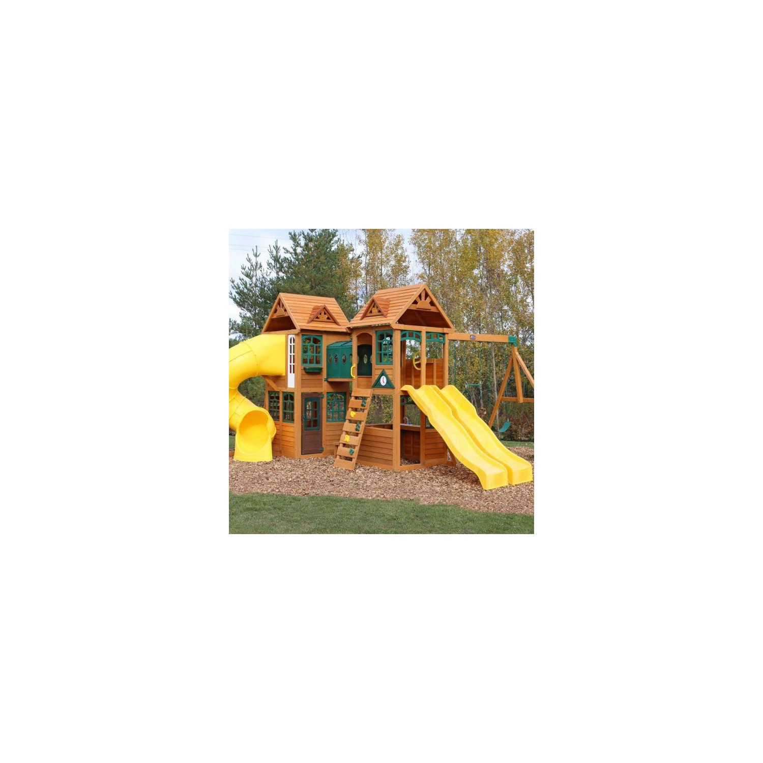 Complex De Joaca Din Lemn De Cedru Kingsbridge Wooden Kidkraft