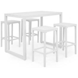 Set ESCALE cu 4 scaune bar,...