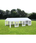 Cort evenimente Economy  4 x 12m, PVC alb