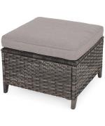 BELHAM Set canapea, 2 fotolii si 2 tabureti si masuta