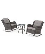 BELHAM Set 2 balansoare si masuta