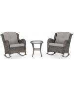 BELHAM Set 2 balansoare si masuta