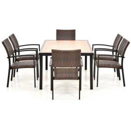 Set DARLEE cu 6 scaune,...