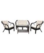 Set mobilier gradina, Momma-Moana, ratan natural, maro