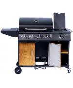 Gratar pe gaz cu 5 arzatoare din inox Madera Activa Gratar pe gaz cu 5 arzatoare din inox Madera Activa