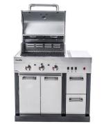 Bucatarie exterioara modulara Char-Broil Ultimate Entertainment gratar + chiuveta