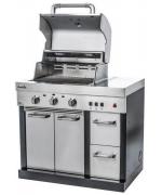 Bucatarie exterioara modulara Char-Broil Ultimate Entertainment gratar + chiuveta