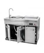 Bucatarie exterioara modulara Char-Broil Ultimate Entertainment gratar + chiuveta