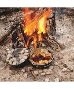 Ceaun din fonta cu capac - cuptor olandez Lodge 25,4 CM- 3,7 litri