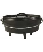 Ceaun din fonta cu capac - cuptor olandez Lodge 25,4 CM- 3,7 litri