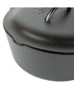 Ceaun din fonta cu capac - cuptor olandez Lodge 30 cm 6,7 litri