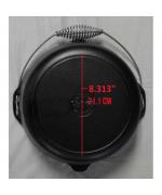 Ceaun din fonta cu capac - cuptor olandez Lodge 30 cm 6,7 litri