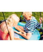 Set Leagan Premium Cu Cadru Metalic Tip Cuib, Cu Conectare La Apa Plum