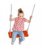 Leagan din cauciuc cu lant rosu