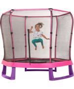 Set trambulina copii cu plasa de protectie Junior Pink Purple 7FT PLUM