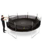 Set trambulina cu plasa de protectie telescopica 244 cm ZONE II EVOLUTION PLUM