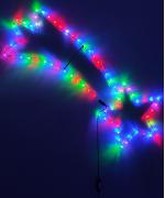 Figurina de Craciun forma Stea Cazatoare 105×35 cm FLASH 9033 Premium