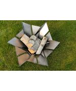 Fire Pit Inox Phoenix Flower, D66 cm