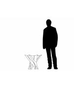 Fire Pit Inox Phoenix Flower, D66 cm