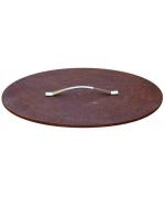 Capac pentru fire pit cu aspect ruginit