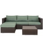 MIRA Set mobilier gradina/terasa, coltar 4 piese si masuta