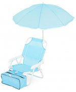 Scaun copii cu parasolar si geanta frigorifica KIDS BEACH