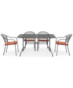 Set masa dreptunghiulara si 4 scaune CHAYNE Set masa dreptunghiulara si 4 scaune CHAYNE