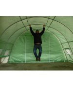 4X14 M Solar de gradina 56MP,teava galvanizata
