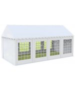 3X9 M Cort evenimente ECONOMY, PVC alb