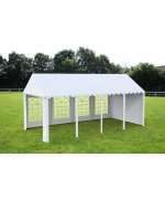 3X9 M Cort evenimente ECONOMY, PVC alb
