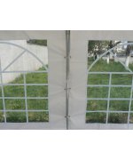 CORT 3 X 12 m EVENIMENTE ECONOMY, PVC ALB