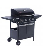 Gratar pe gaz cu 5 arzatoare din inox, gratare din fonta, Dakota 3 Activa 19784G