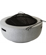 Bol de foc din colectia Fancy Flames, Esschert Design, L 59.8 x W 59.8 x H 35.2 cm