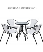 Masa de gradina Borgen TYP1