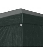 Cort de petrecere, verde, 3 x 9 m