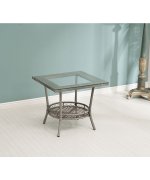 Set de rattan de gradina TODOR, maro/gri