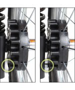 Remorca SAMAX PREMIUM bicicleta,verde