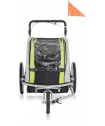 Remorca SAMAX PREMIUM bicicleta,verde