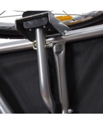 Remorca HOMCOM de bicicleta,rosu