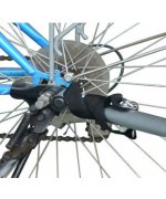 Remorca de bicicleta PAWHUT pentru transportat animale,rosie